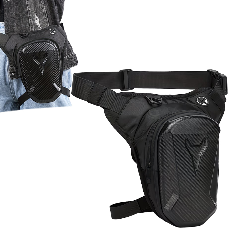 Motorcycle Gear Wardrobe - Waterproof Drop Thigh Bag Motorcycle Leg