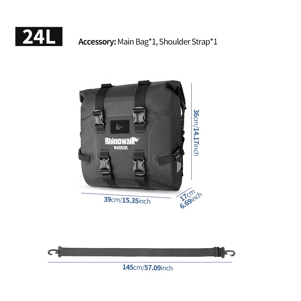 Rhinowalk Waterproof Motorcycl - Motorcycle Gear Travel Bag recension och pris