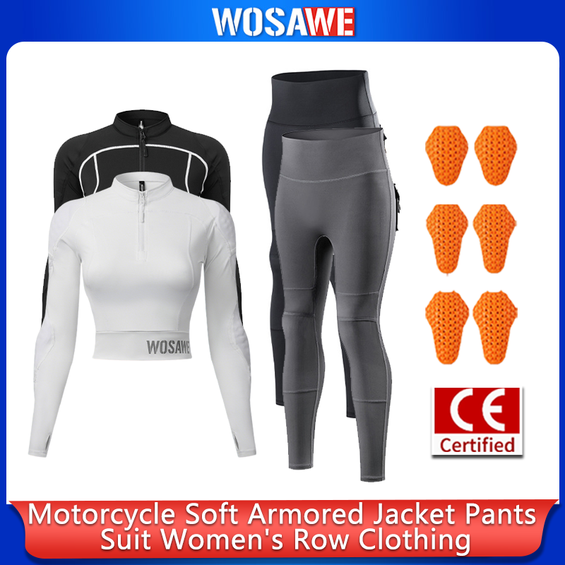 WOSAWE Women Motorcycle Riding - Motorcycle Gear Full Suit recension och pris