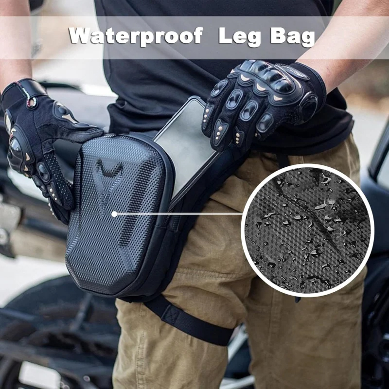 Waterproof Drop Thigh Bag Moto - Motorcycle Gear Wardrobe recension och pris