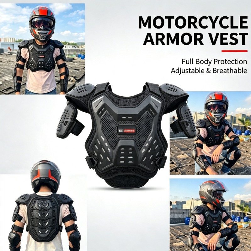 Motorcycle Youth Protection Ge - Motorcycle Gear Equipment recension och pris