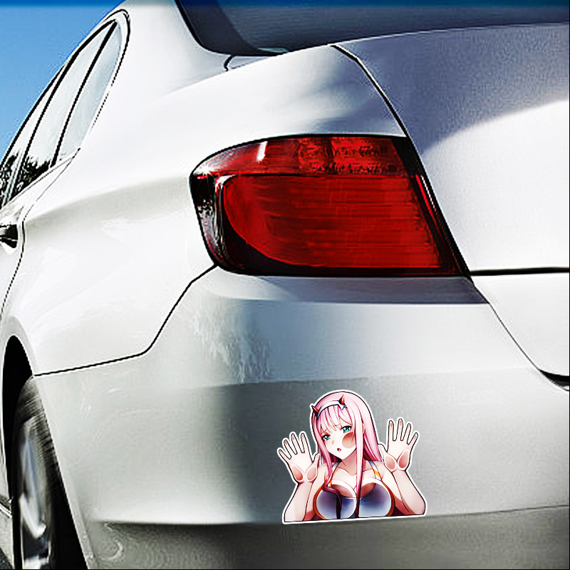 Zero Two Windows Car Stickers  - Motorcycle Gear Equipment recension och pris