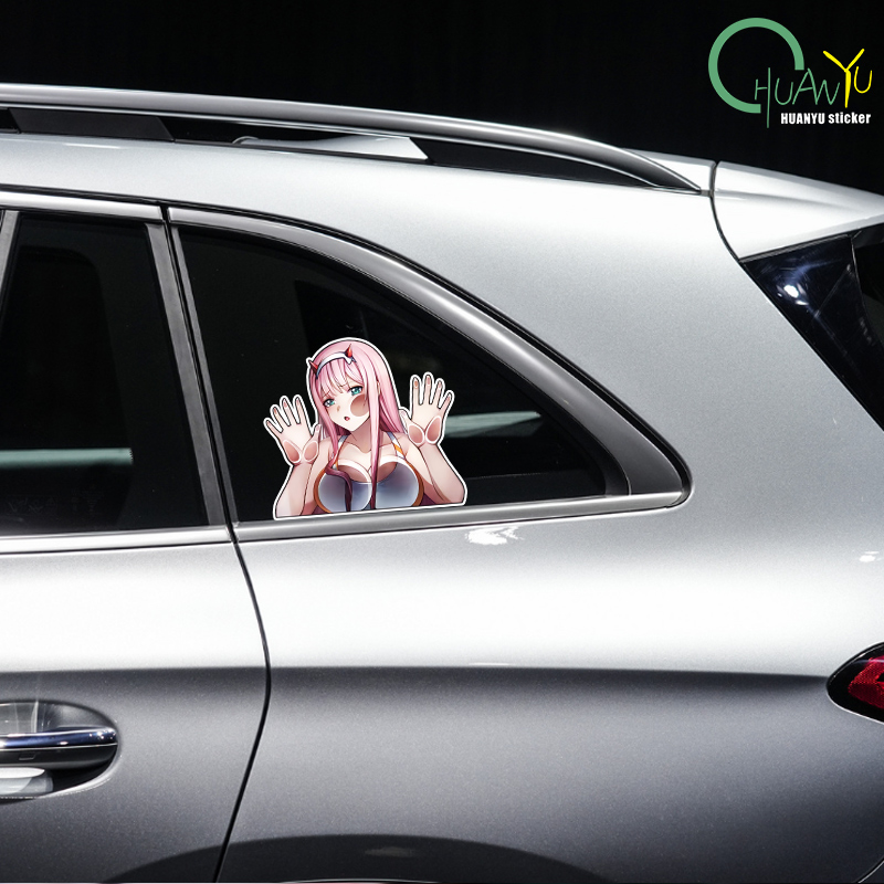 Zero Two Windows Car Stickers  - Motorcycle Gear Equipment recension och pris
