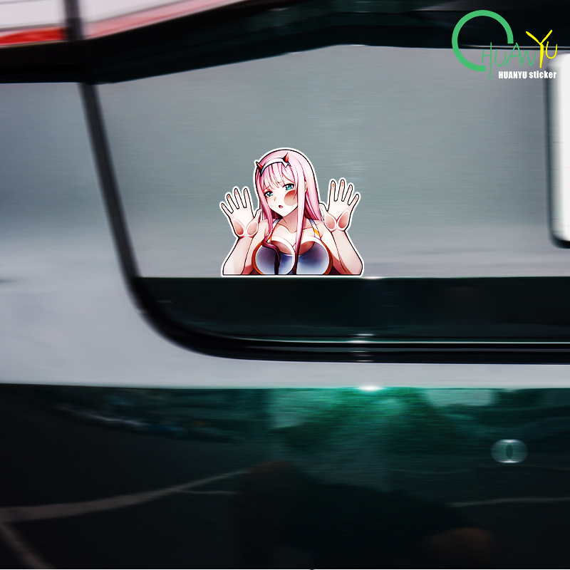 Zero Two Windows Car Stickers  - Motorcycle Gear Equipment recension och pris