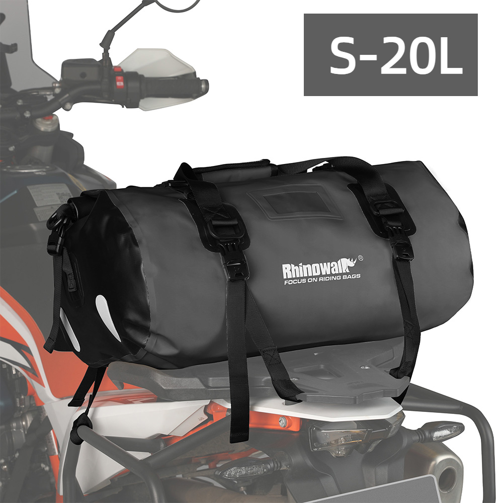 Rhinowalk 20L Motorcycle Tail  - Motorcycle Gear Travel Bag recension och pris