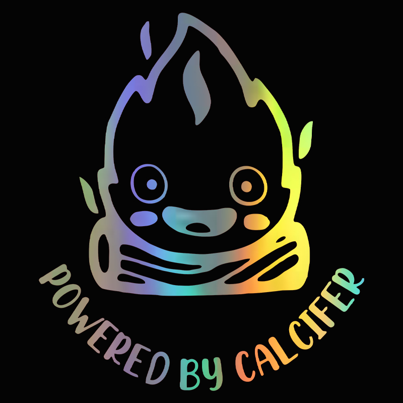 Powered by Calcifer Fuel Tank  - Motorcycle Gear Equipment recension och pris