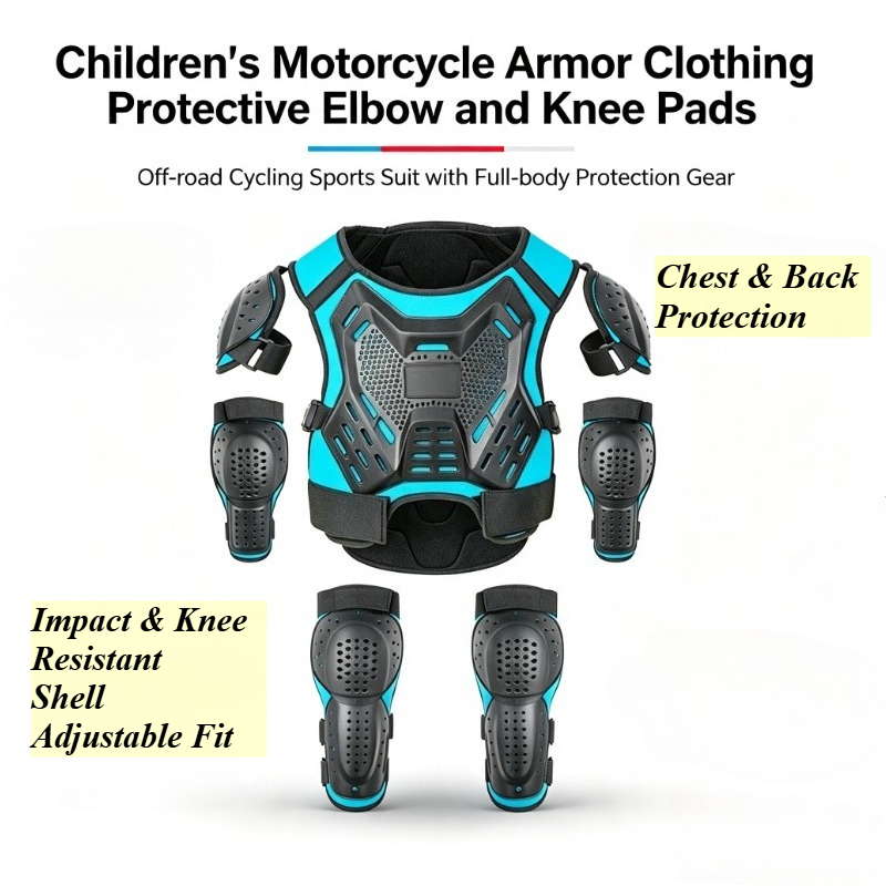 Children's Motorcycle Armor Cl - Motorcycle Gear Full Suit recension och pris
