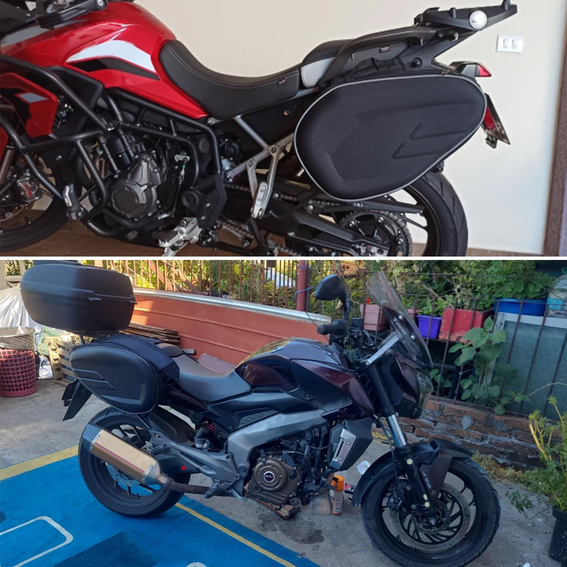 Motorcycle Waterproof Saddleba - Motorcycle Gear Travel Bag recension och pris